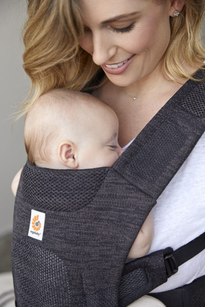 Ergobaby Aerloom Charcoal / Black - IZLOŽBENI PROIZVOD - Slika 4