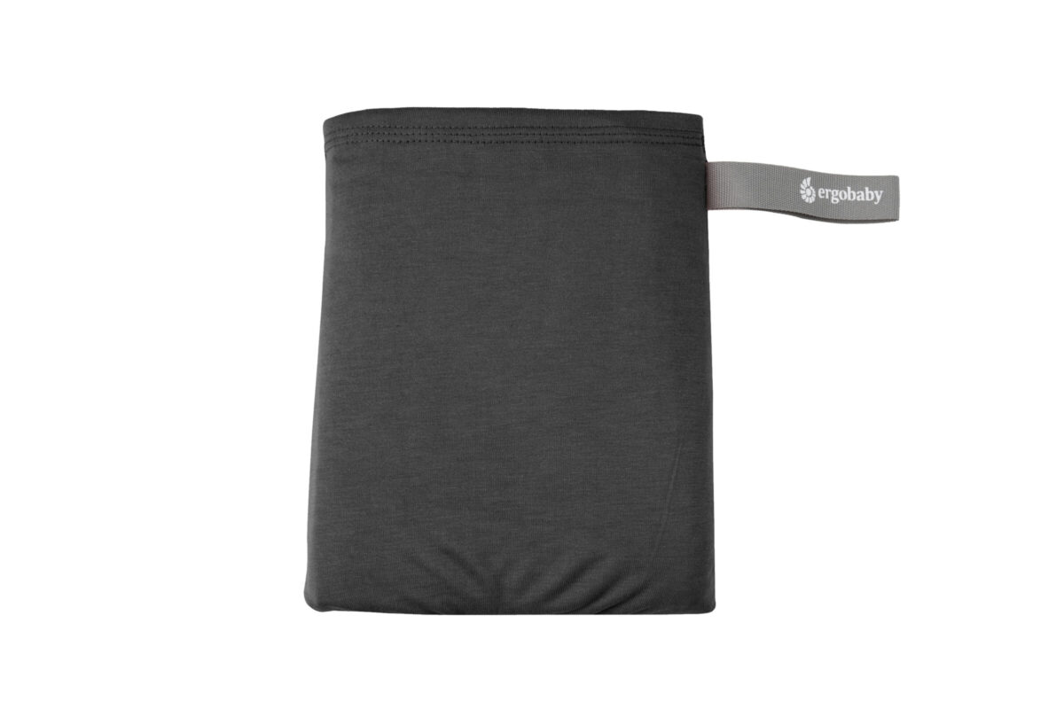 Ergobaby Aura marama Sustainable Knit - Soft Black - Slika 3
