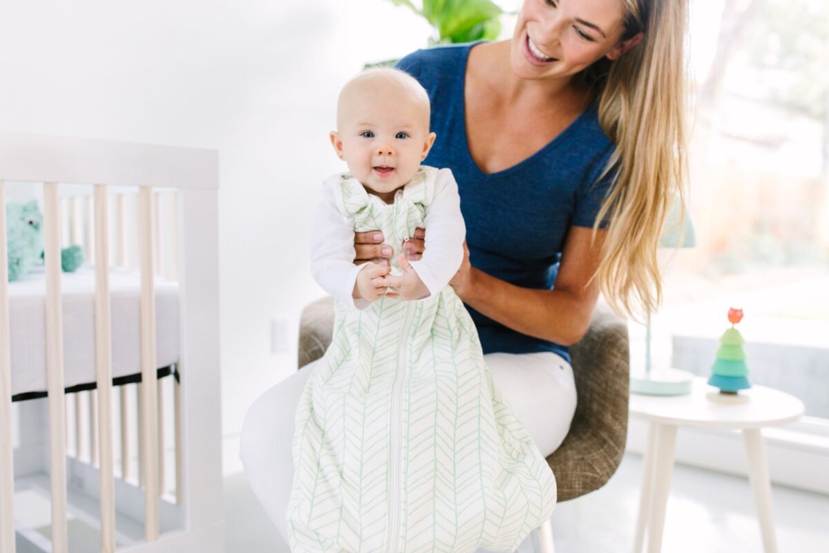 Ergobaby Klasična vreća za spavanje, Mid-weight (TOG 1.0), Bamboo - Slika 3