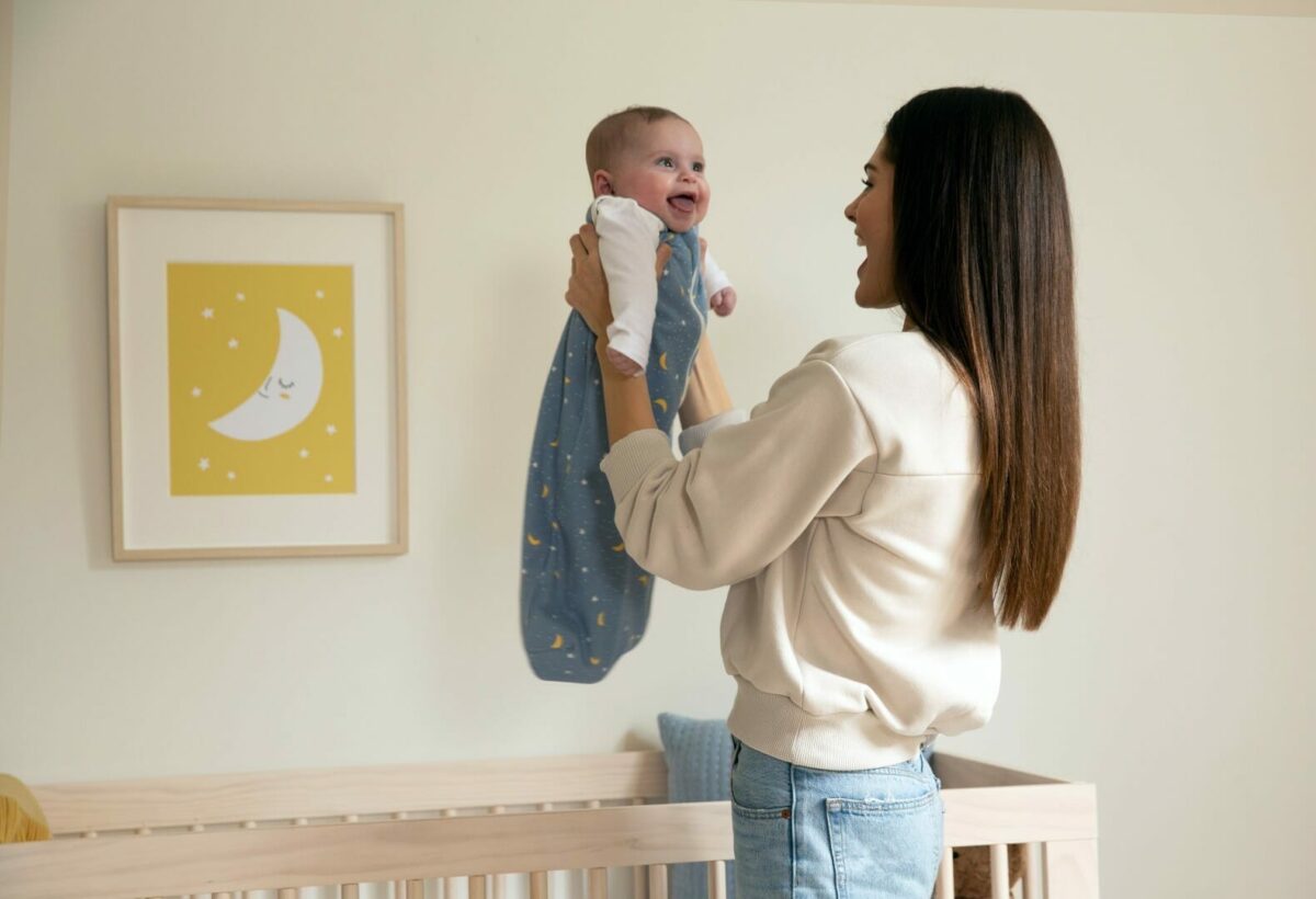 Ergobaby Klasična vreća za spavanje, Mid-weight (TOG 1.0), Stellar - Slika 6