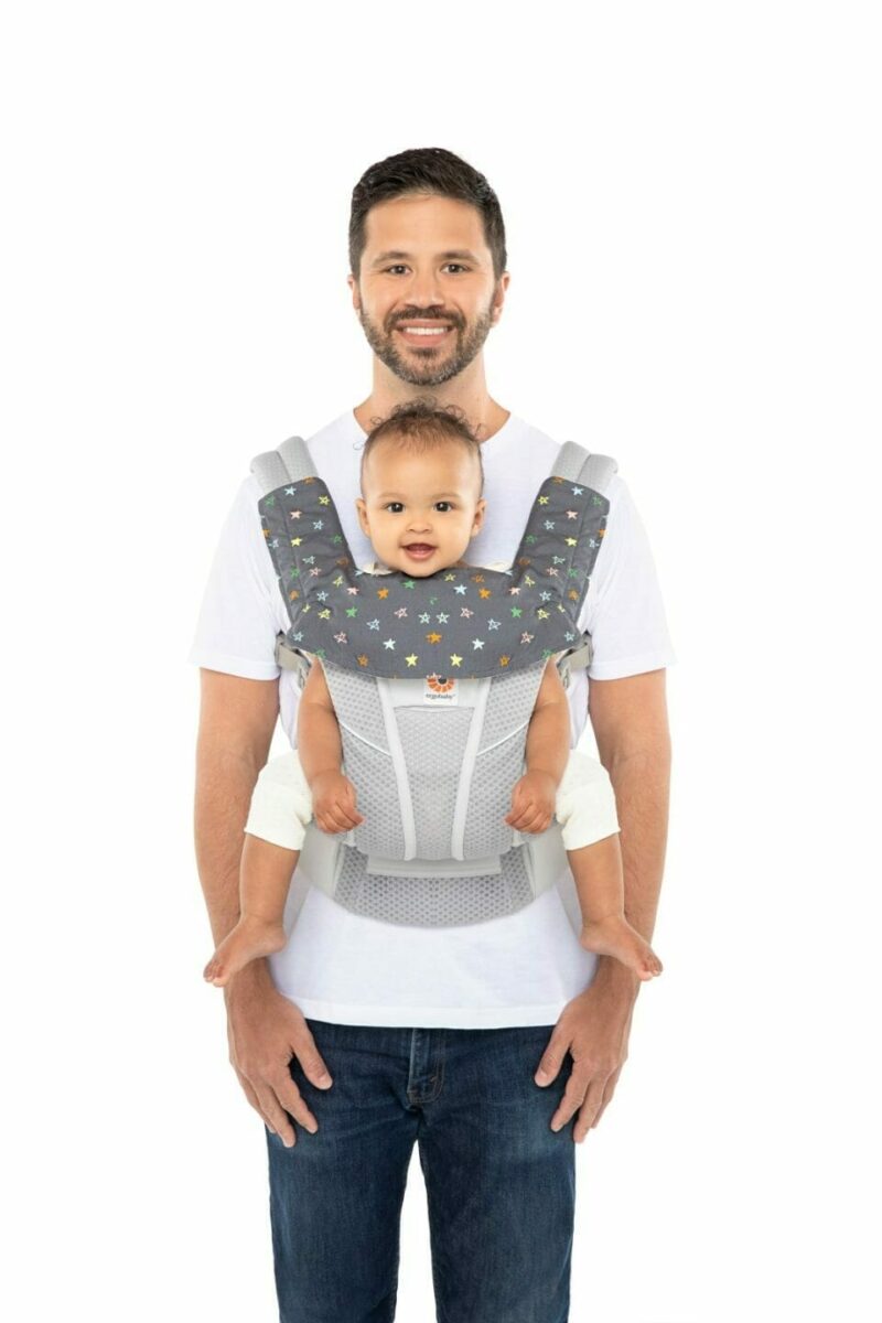 Ergobaby jastučići za grickanje i podbradak za 360 i Omni 360 nosiljku - Chalkboard Stars - Slika 2