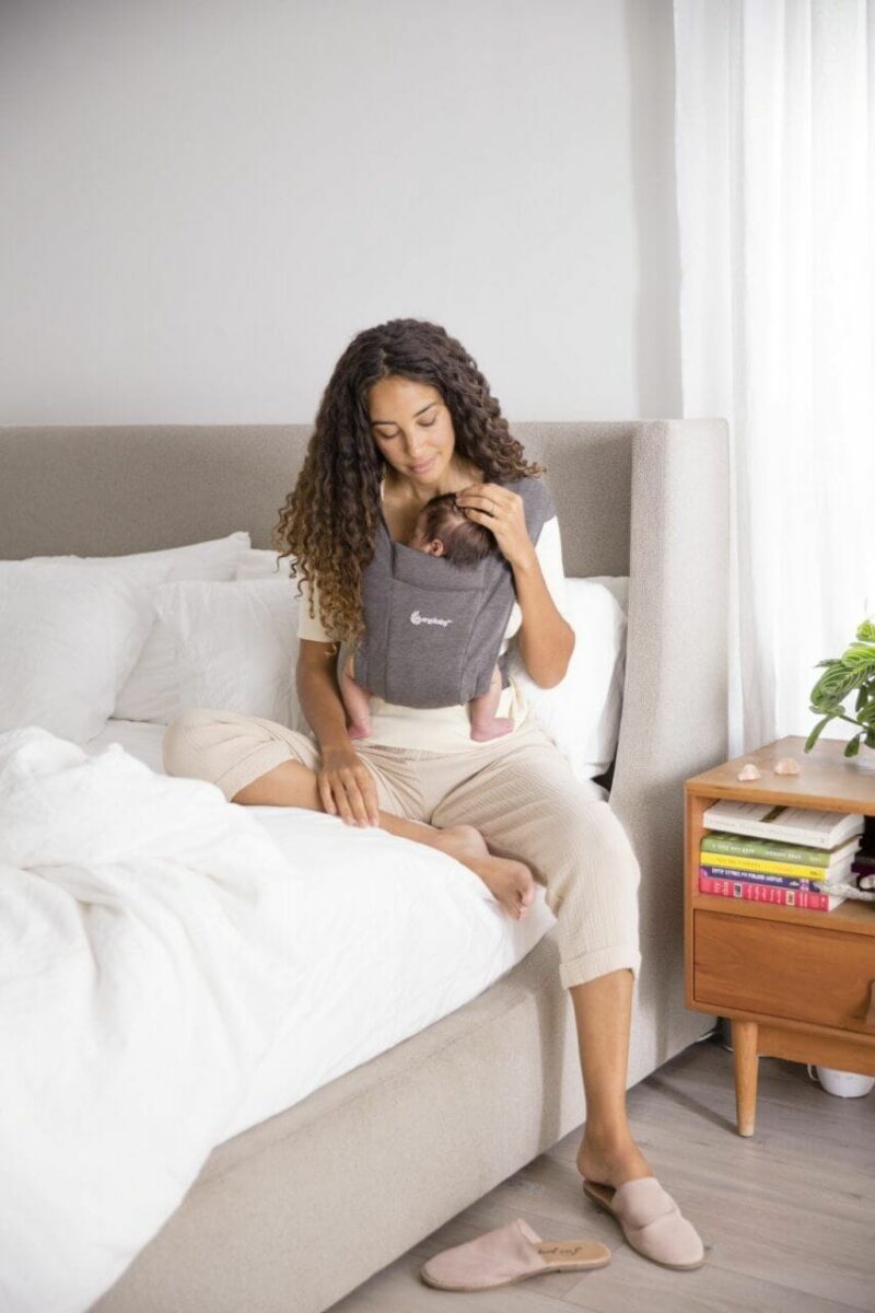 Ergobaby Embrace nosiljka, Heather Grey,  siva - Slika 10