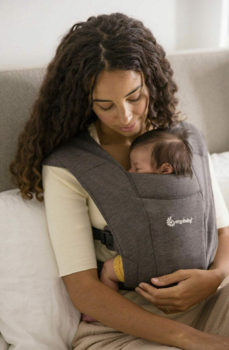 Ergobaby Embrace nosiljka, Heather Grey,  siva - Slika 11