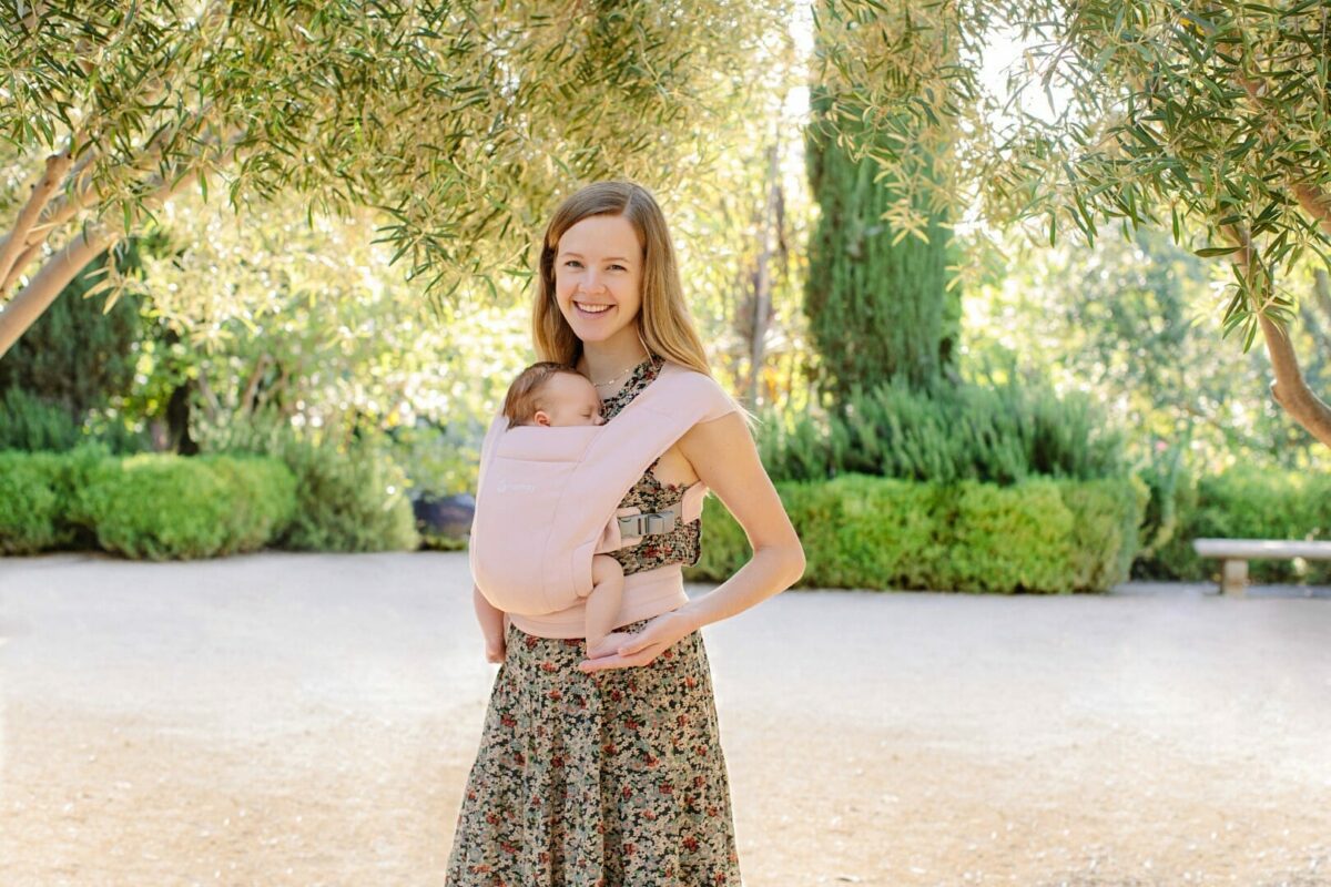Ergobaby Embrace nosiljka, Blush Pink - Slika 11