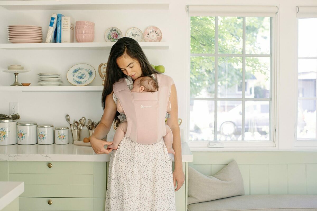 Ergobaby Embrace nosiljka, Blush Pink - Slika 13