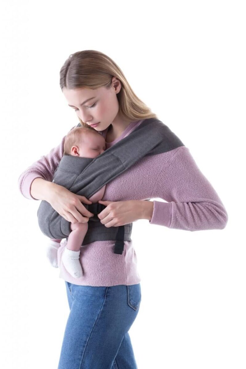Ergobaby Embrace nosiljka, Heather Grey,  siva - Slika 15