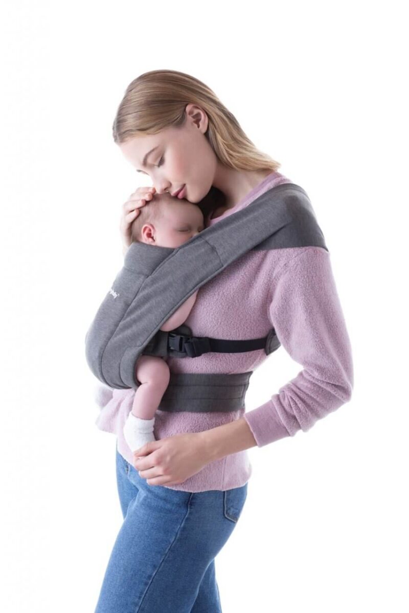 Ergobaby Embrace nosiljka, Heather Grey,  siva - Slika 5