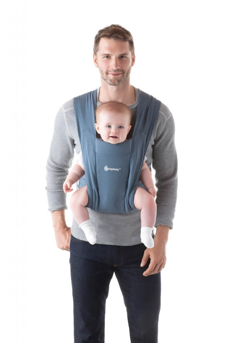 Ergobaby Embrace nosiljka, Oxford Blue, plava - Slika 9