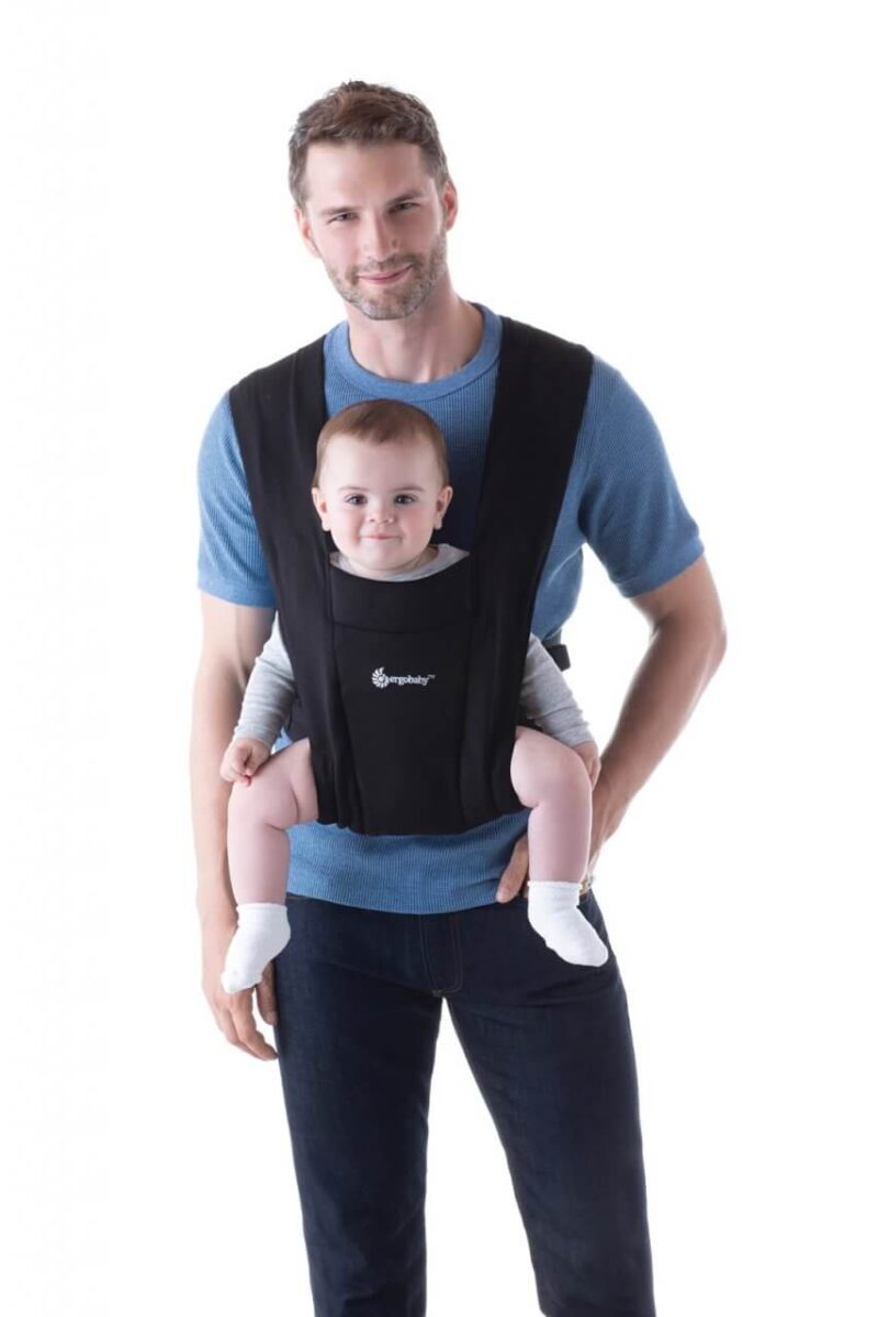 Ergobaby Embrace nosiljka, crna - Slika 10