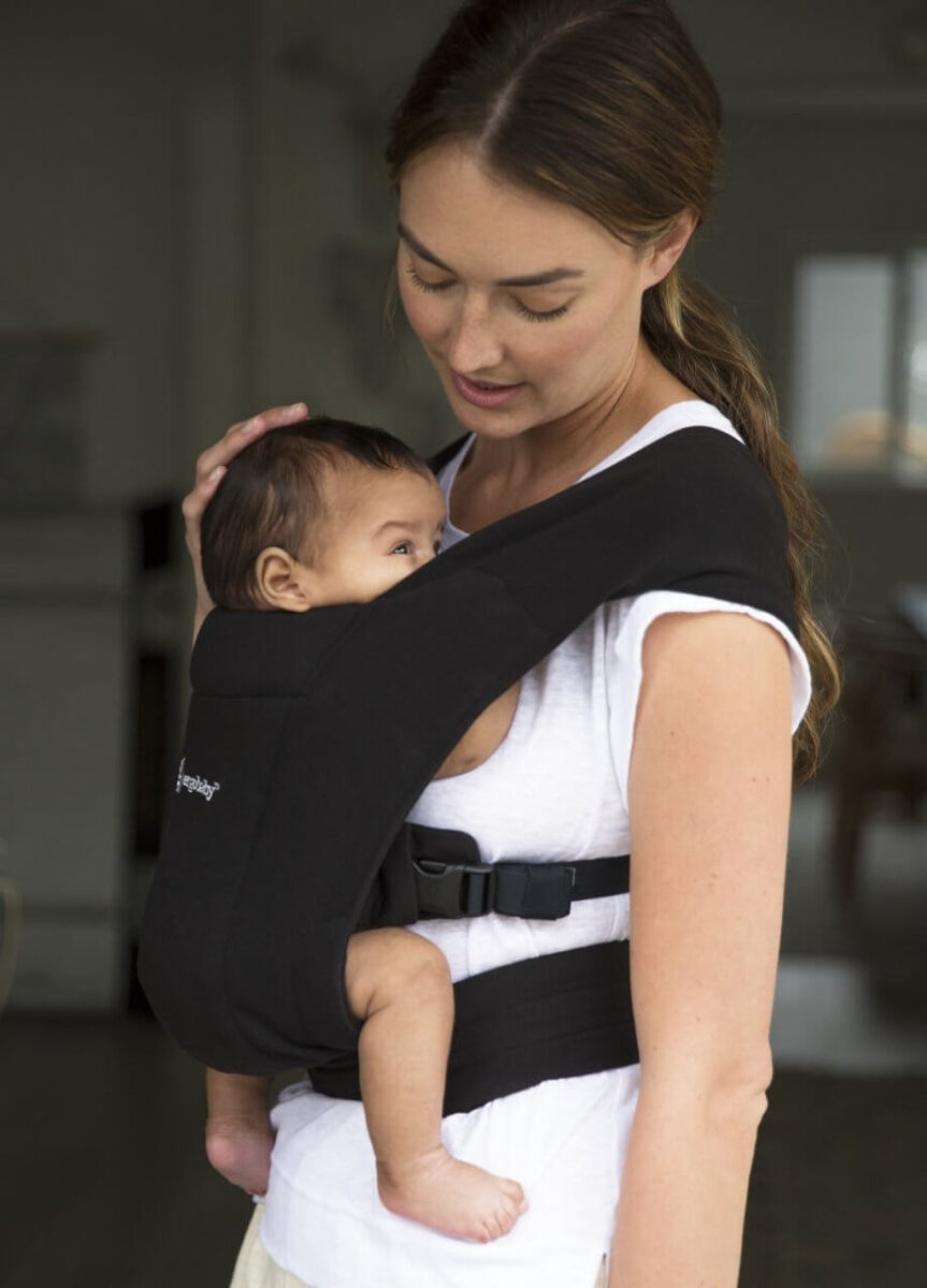 Ergobaby Embrace nosiljka, crna - Slika 6