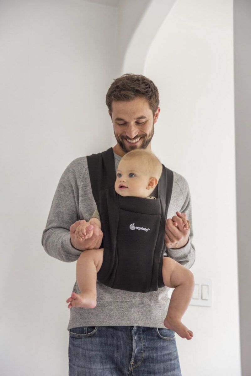 Ergobaby Embrace nosiljka, crna - Slika 9