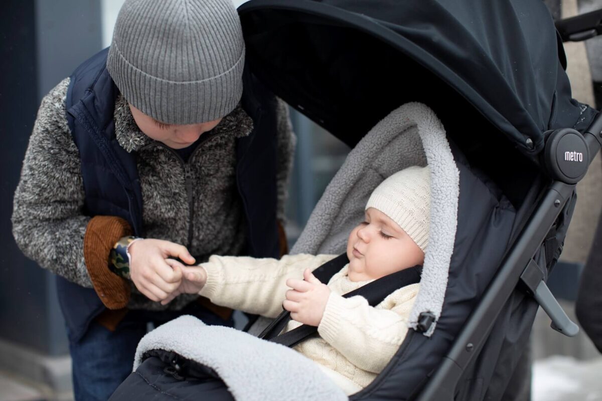 Ergobaby Zimska vreća za Metro+/Metro+ Deluxe kompaktna gradska kolica - Slika 3