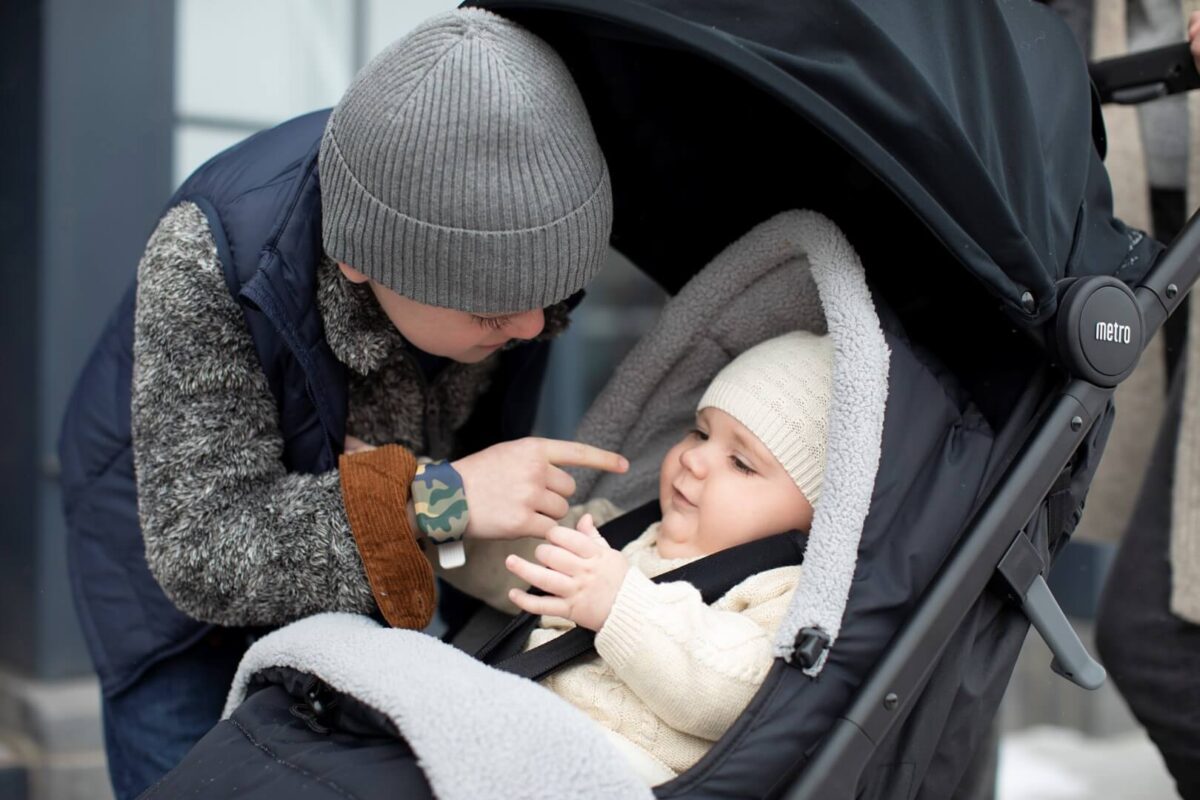 Ergobaby Zimska vreća za Metro+/Metro+ Deluxe kompaktna gradska kolica - Slika 4