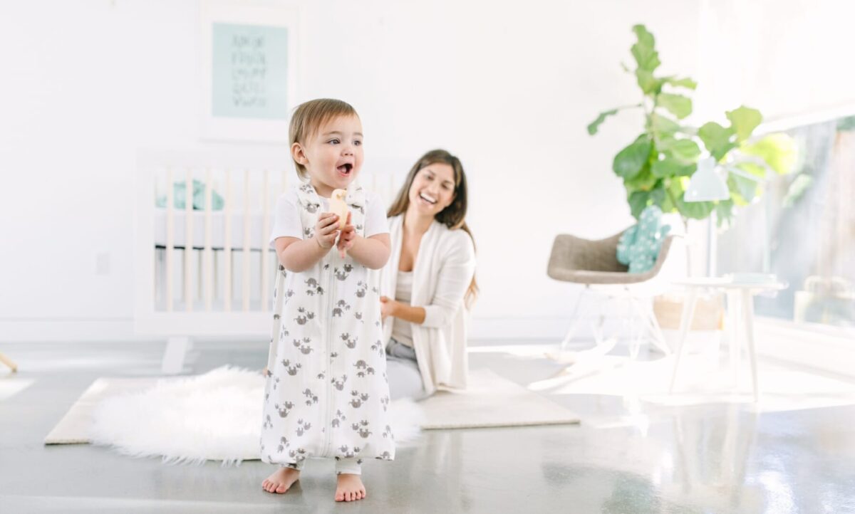 Ergobaby 2-u-1 vreća za spavanje On The Move Mid-Weight (TOG 1.0), Elephant (6-18/M) - Slika 3