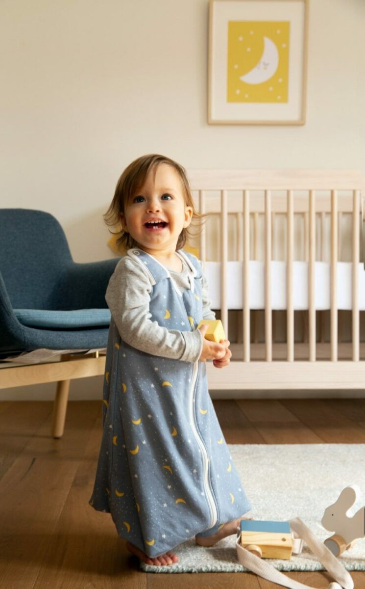 Ergobaby 2-u-1 vreća za spavanje On The Move Cozy (TOG 1.0), Stellar (18-36/L) - Slika 5