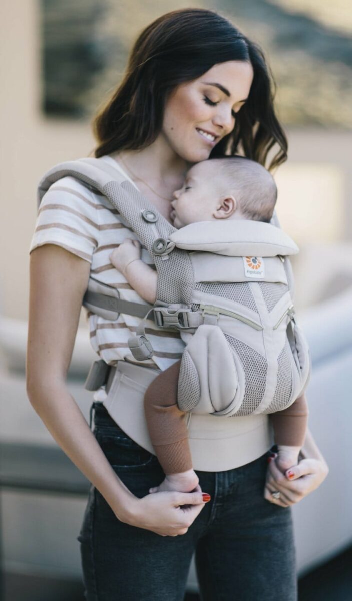 Ergobaby Cool Air Omni 360 nosiljka, Biserno siva - Slika 6