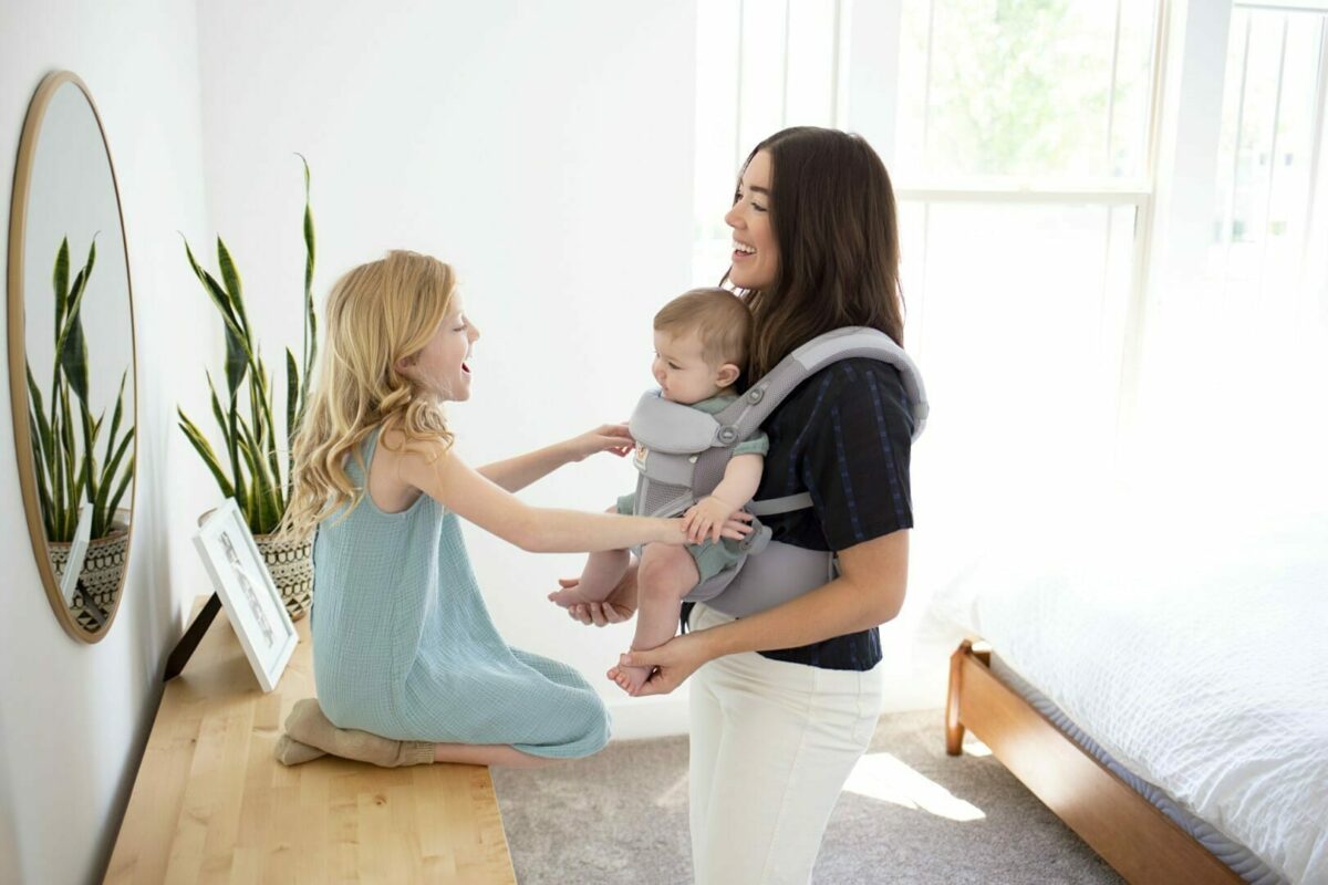 Ergobaby Cool Air Omni 360 nosiljka, Biserno siva - Slika 10