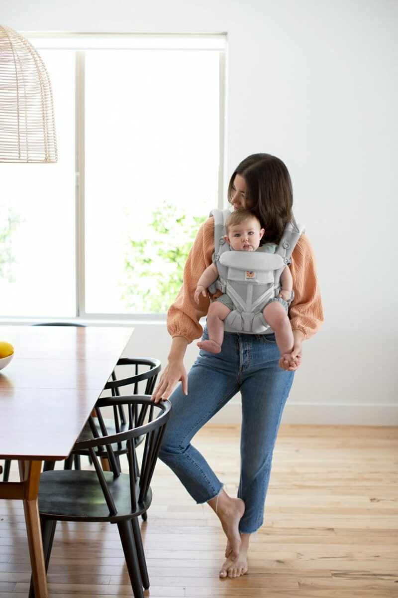 Ergobaby Cool Air Omni 360 nosiljka, Biserno siva - Slika 12