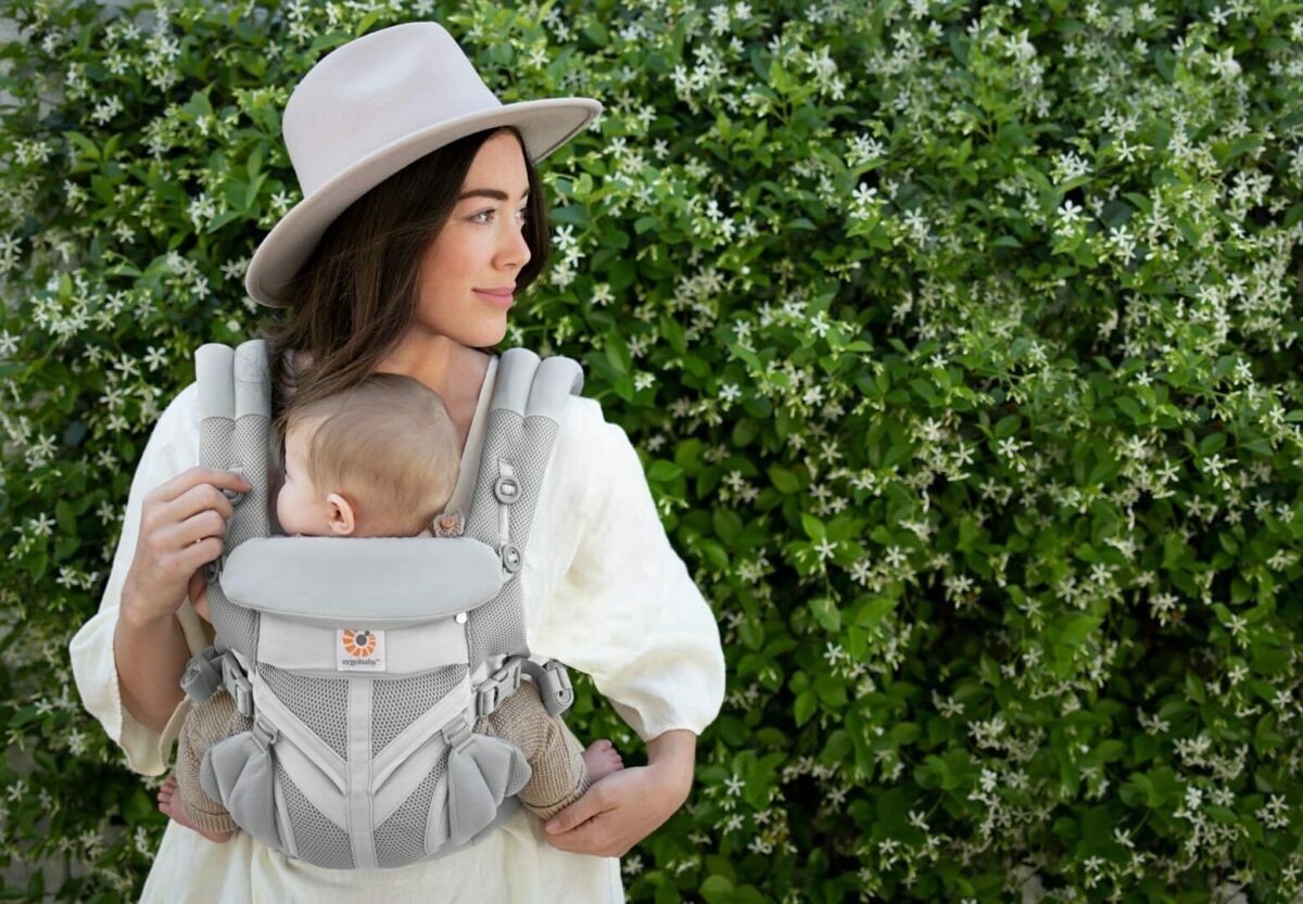 Ergobaby Cool Air Omni 360 nosiljka, Biserno siva - Slika 14
