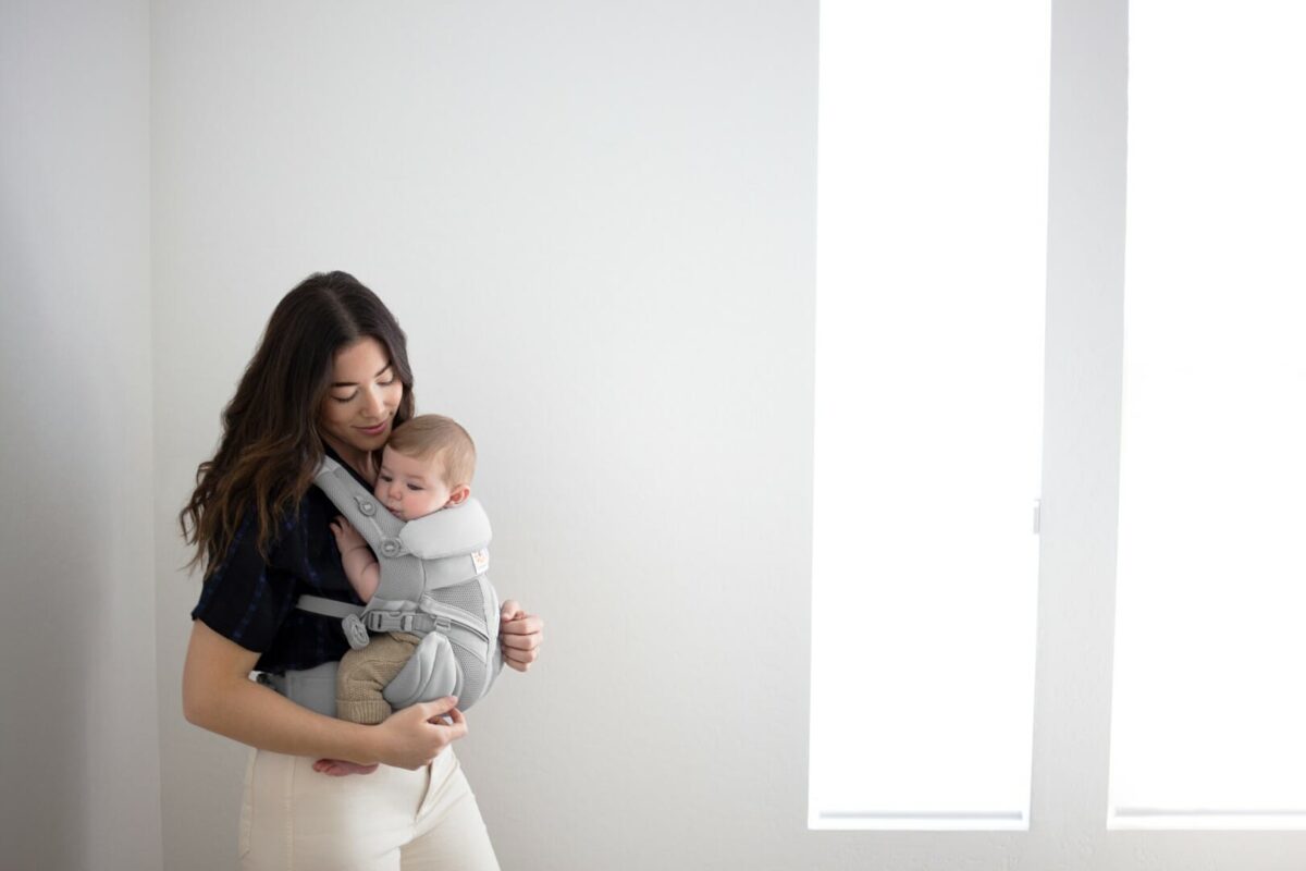 Ergobaby Cool Air Omni 360 nosiljka, Biserno siva - Slika 15
