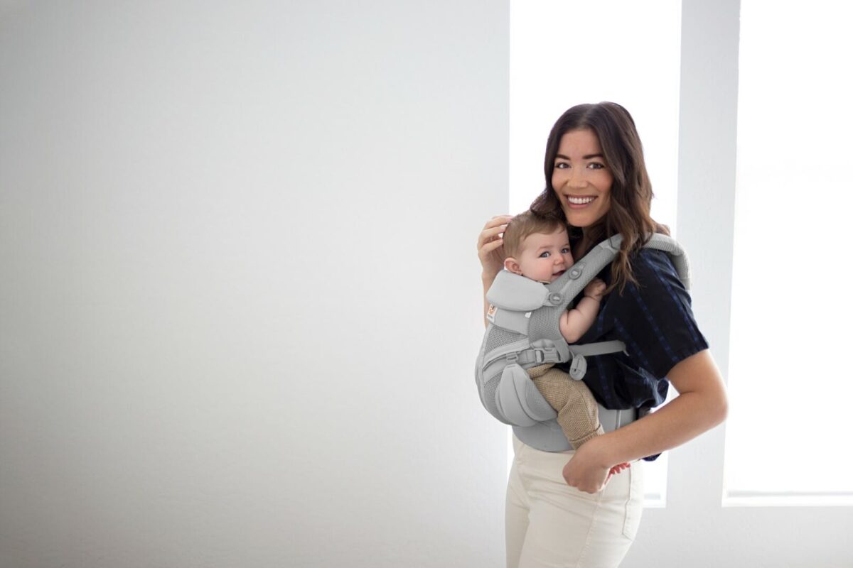 Ergobaby Cool Air Omni 360 nosiljka, Biserno siva - Slika 16