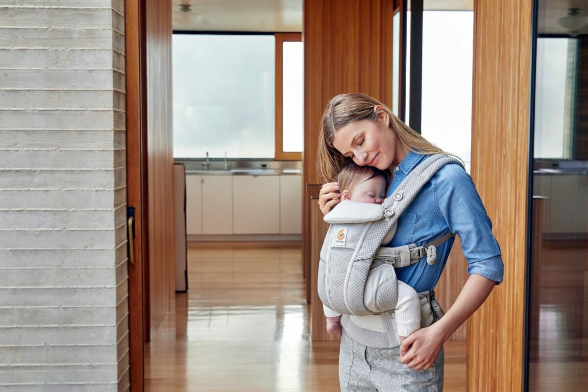 Ergobaby Omni Breeze nosiljka, Biserno siva - Slika 14