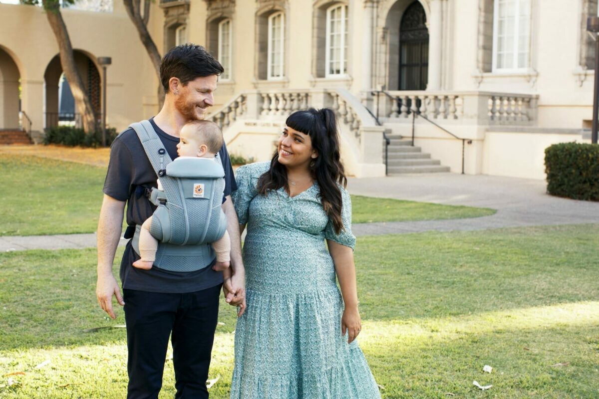 Ergobaby Omni Breeze nosiljka, Slate plava - Slika 9