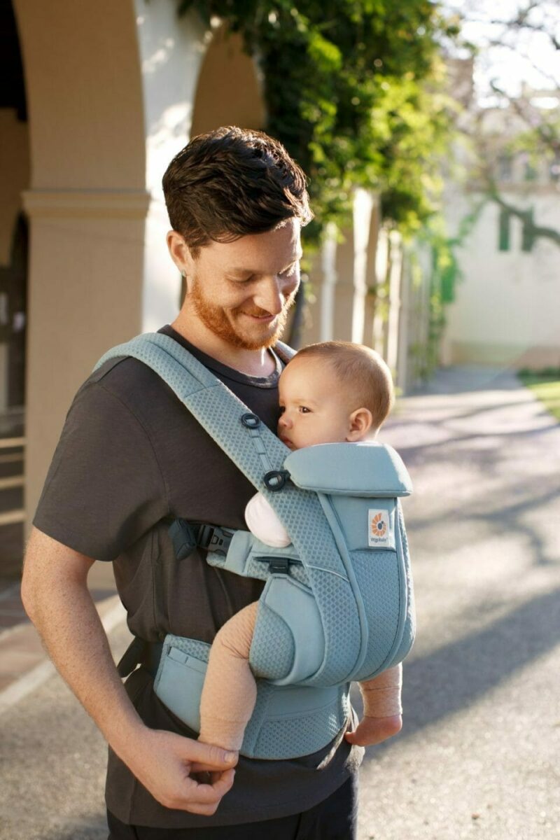 Ergobaby Omni Breeze nosiljka, Slate plava - Slika 7