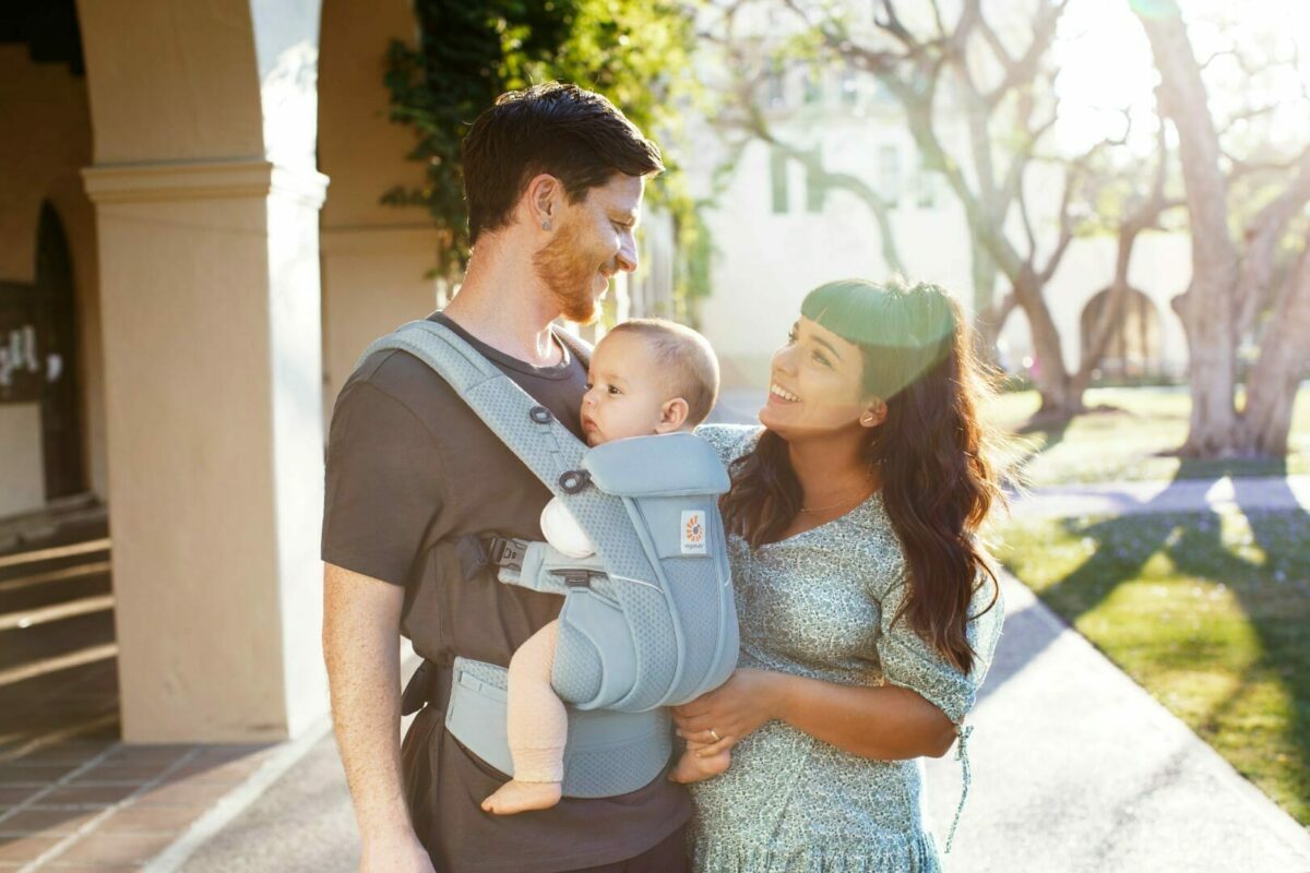 Ergobaby Omni Breeze nosiljka, Slate plava - Slika 8