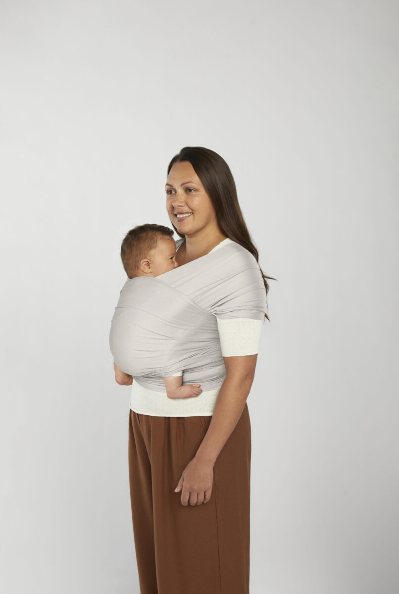 Ergobaby Aura marama Sustainable Mesh - Soft Grey