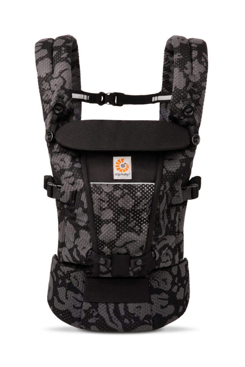 Ergobaby Adapt SoftFlex Mesh nosiljka,  Onyx Blooms