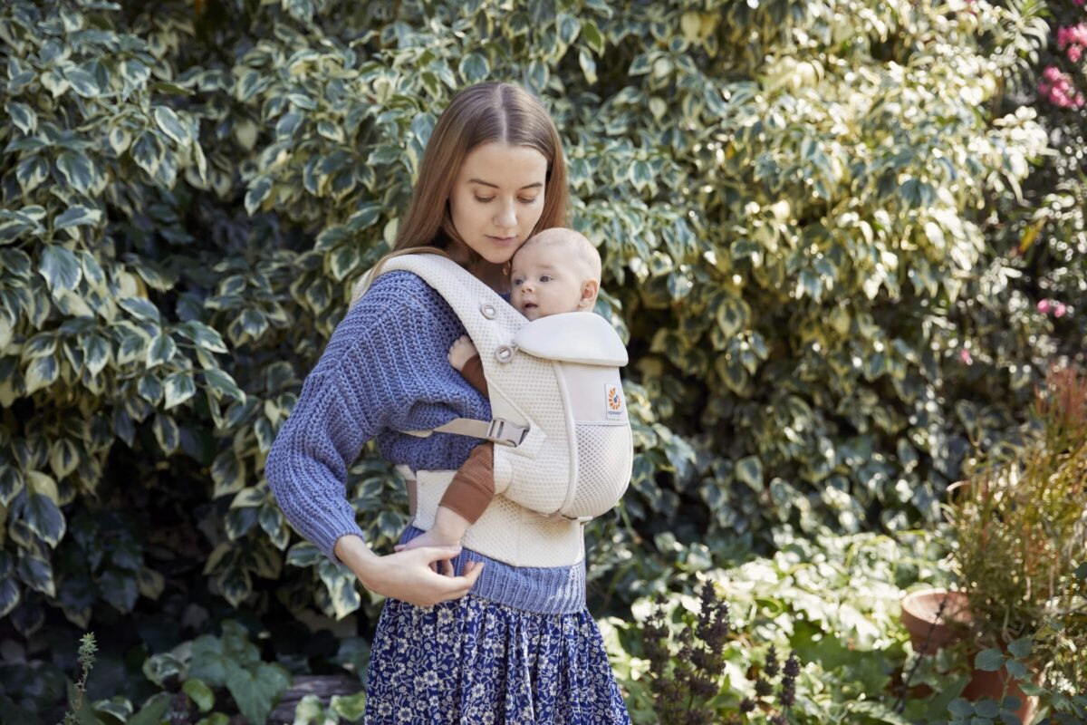 Ergobaby Adapt SoftFlex Mesh nosiljka, Natural Beige - Slika 4
