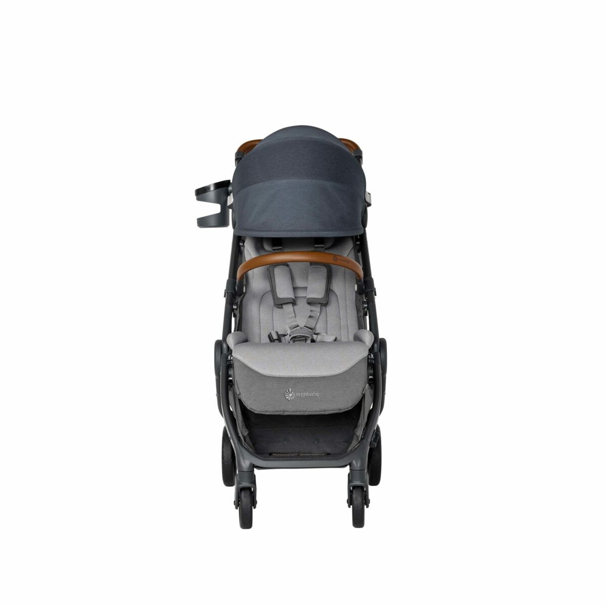 Bundle: Ergobaby Metro+ Deluxe London Grey + prednja zaštitna ručka i držač za bocu - Slika 2