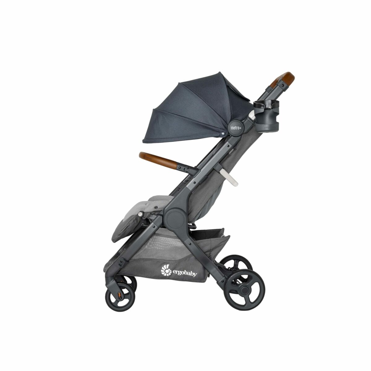 Bundle: Ergobaby Metro+ Deluxe London Grey + prednja zaštitna ručka i držač za bocu - Slika 7