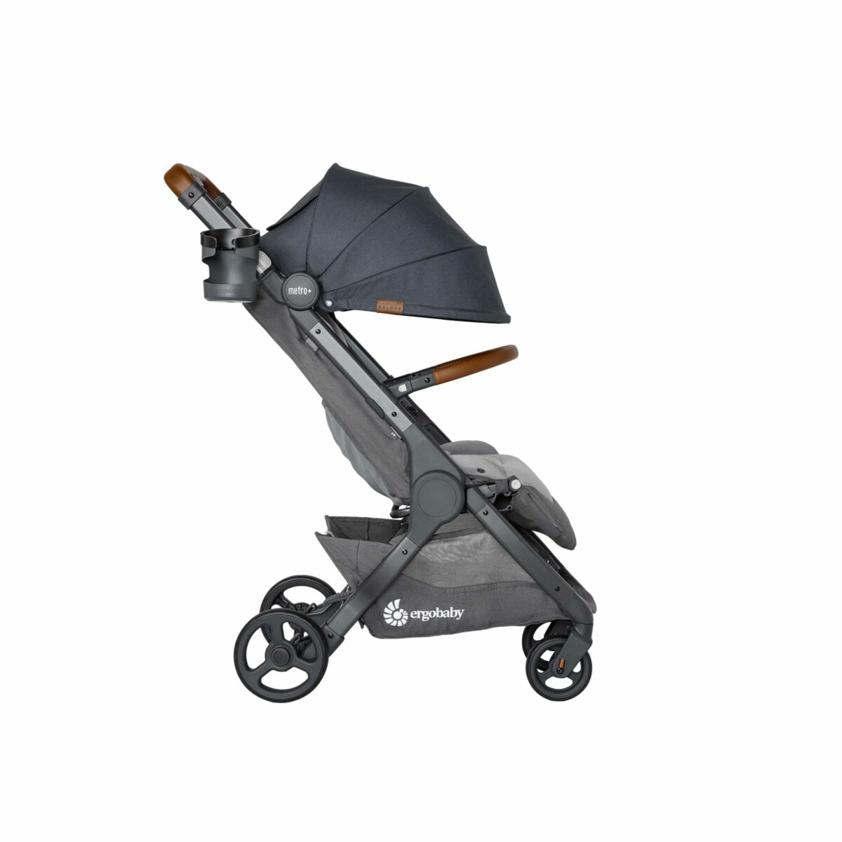 Bundle: Ergobaby Metro+ Deluxe London Grey + prednja zaštitna ručka i držač za bocu - Slika 6