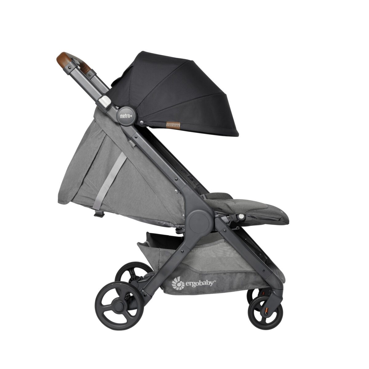 Bundle: Ergobaby Metro+ Deluxe Skyline Shadow + prednja zaštitna ručka i držač za bocu - Slika 3