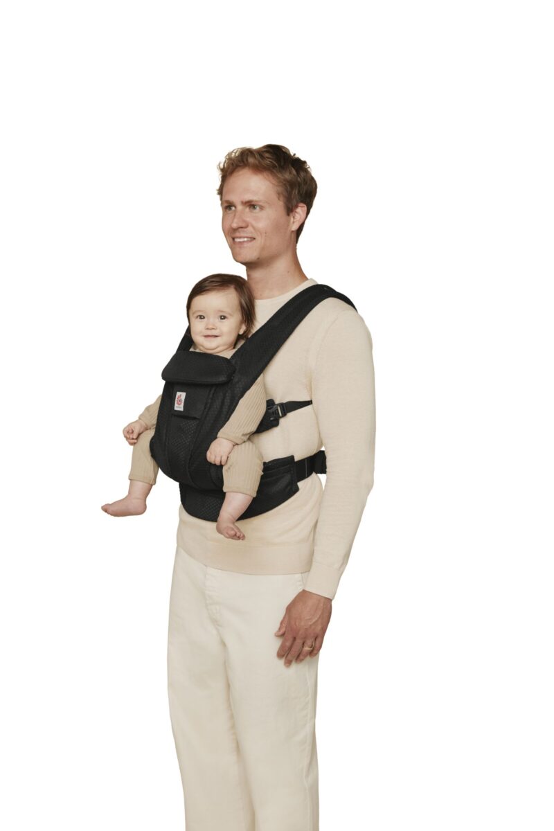 Ergobaby Omni Deluxe Mesh nosiljka - Onyx Black - Slika 5