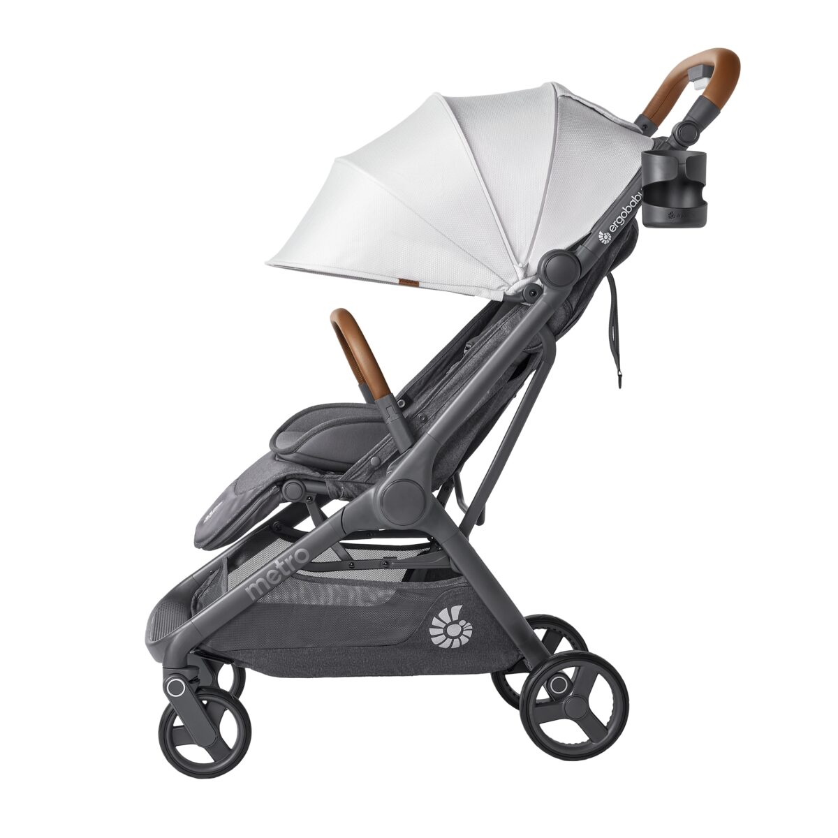 Metro 3 Deluxe kompaktna gradska kolica - Pearl Grey - Slika 2