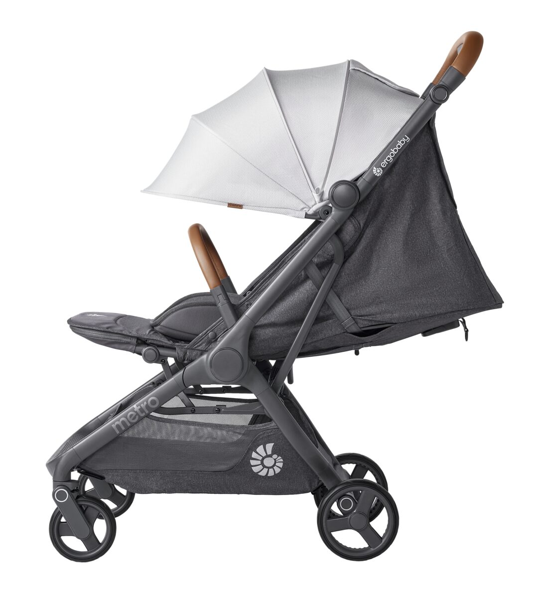 Metro 3 Deluxe kompaktna gradska kolica - Pearl Grey - Slika 6