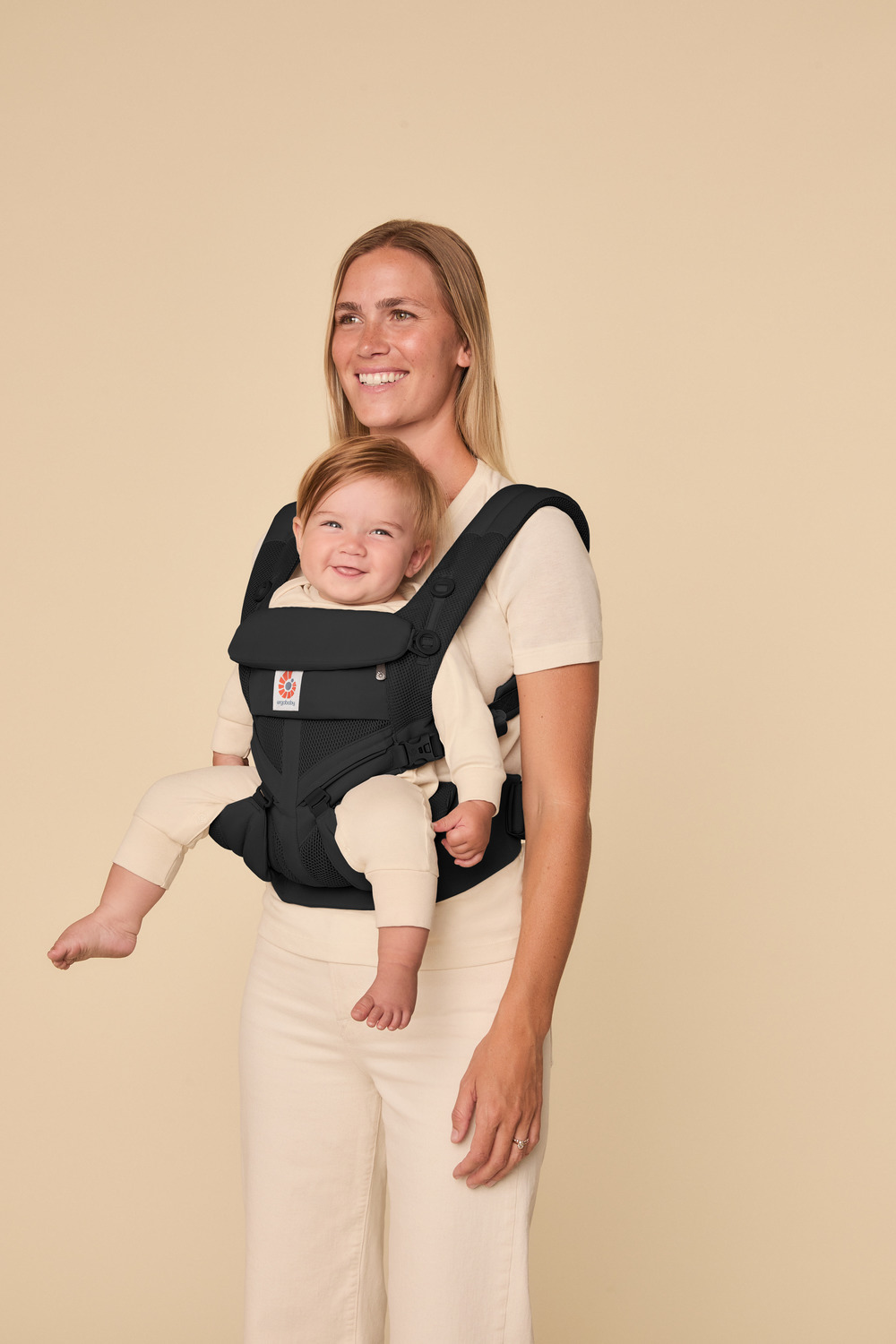 Ergobaby Omni Classic Mesh nosiljka, Onyx crna - Slika 9