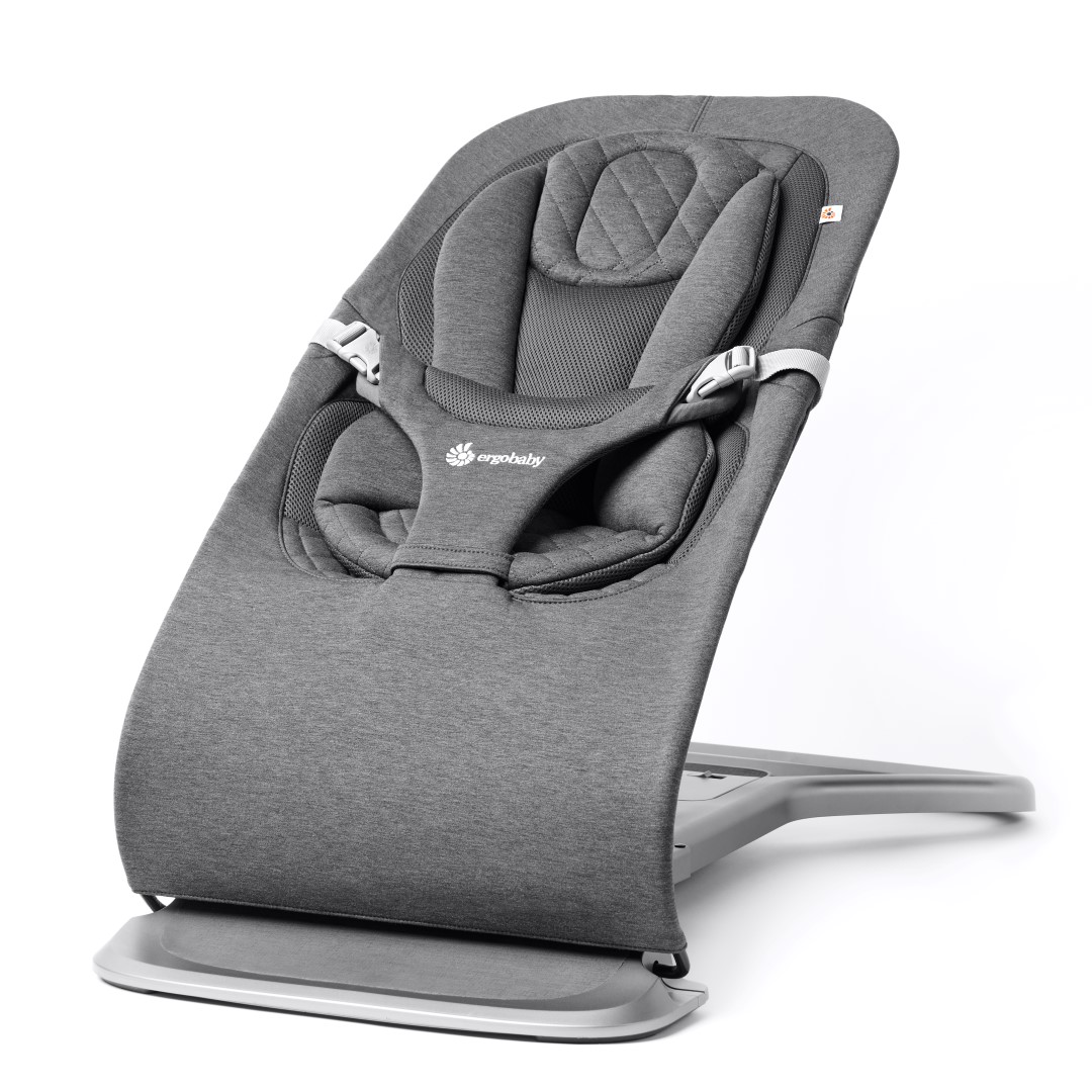 Ergobaby Evolve ležaljka 3u1 – Charcoal Grey