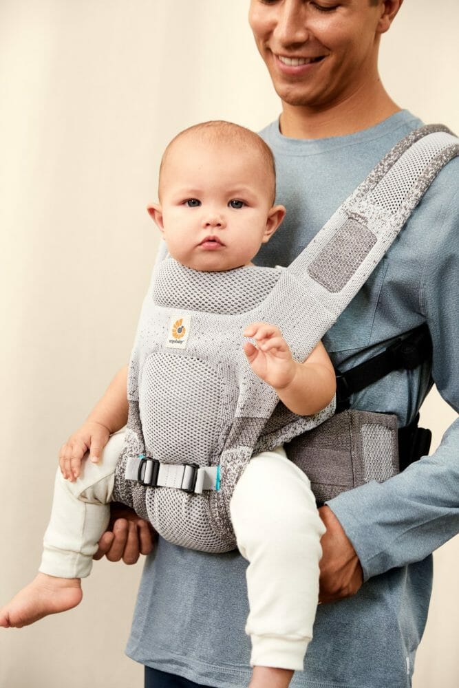 Ergobaby Aerloom Slate Grey - IZLOŽBENI PROIZVOD - Slika 4