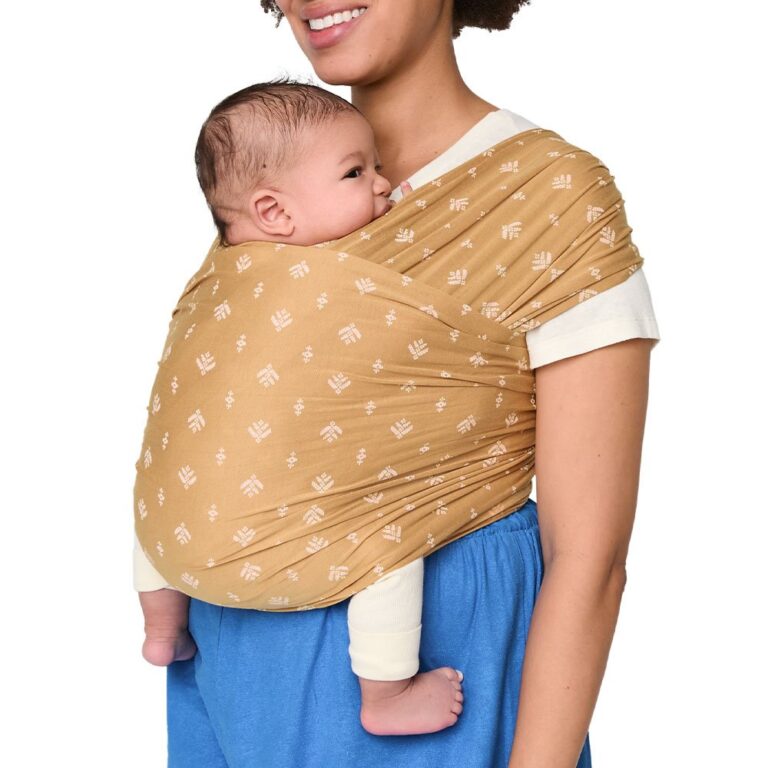 Ergobaby Aura marama Sustainable Knit - Camel Harvest