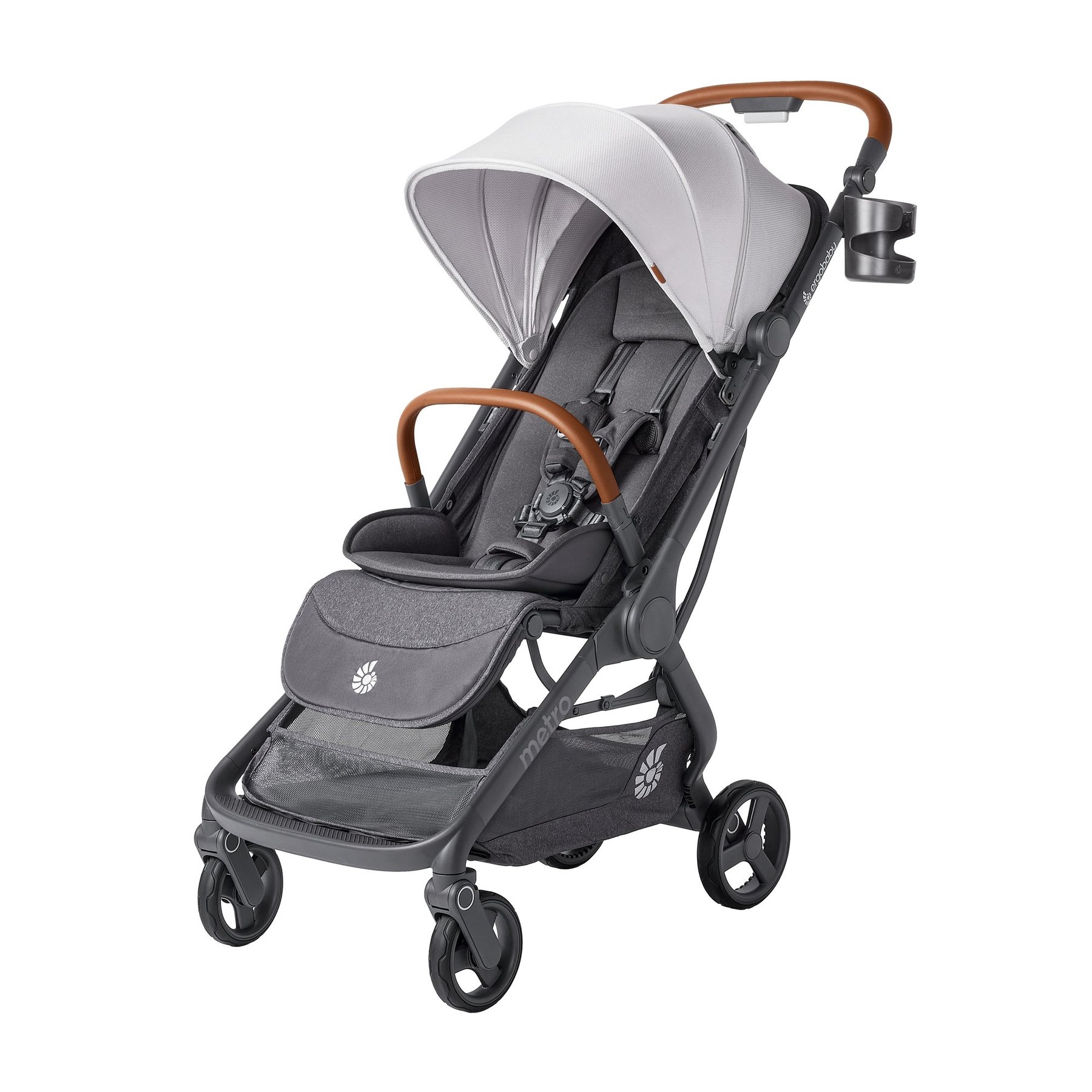 Ergobaby Metro 3 Deluxe kompaktna gradska kolica - Pearl Grey