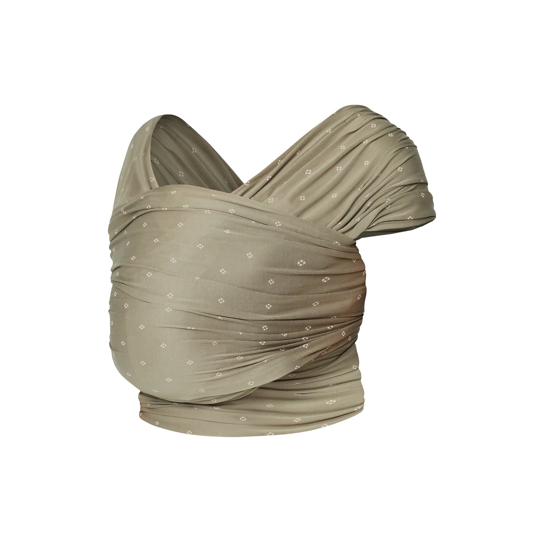 Ergobaby Aura marama Sustainable Knit - Olive Diamonds