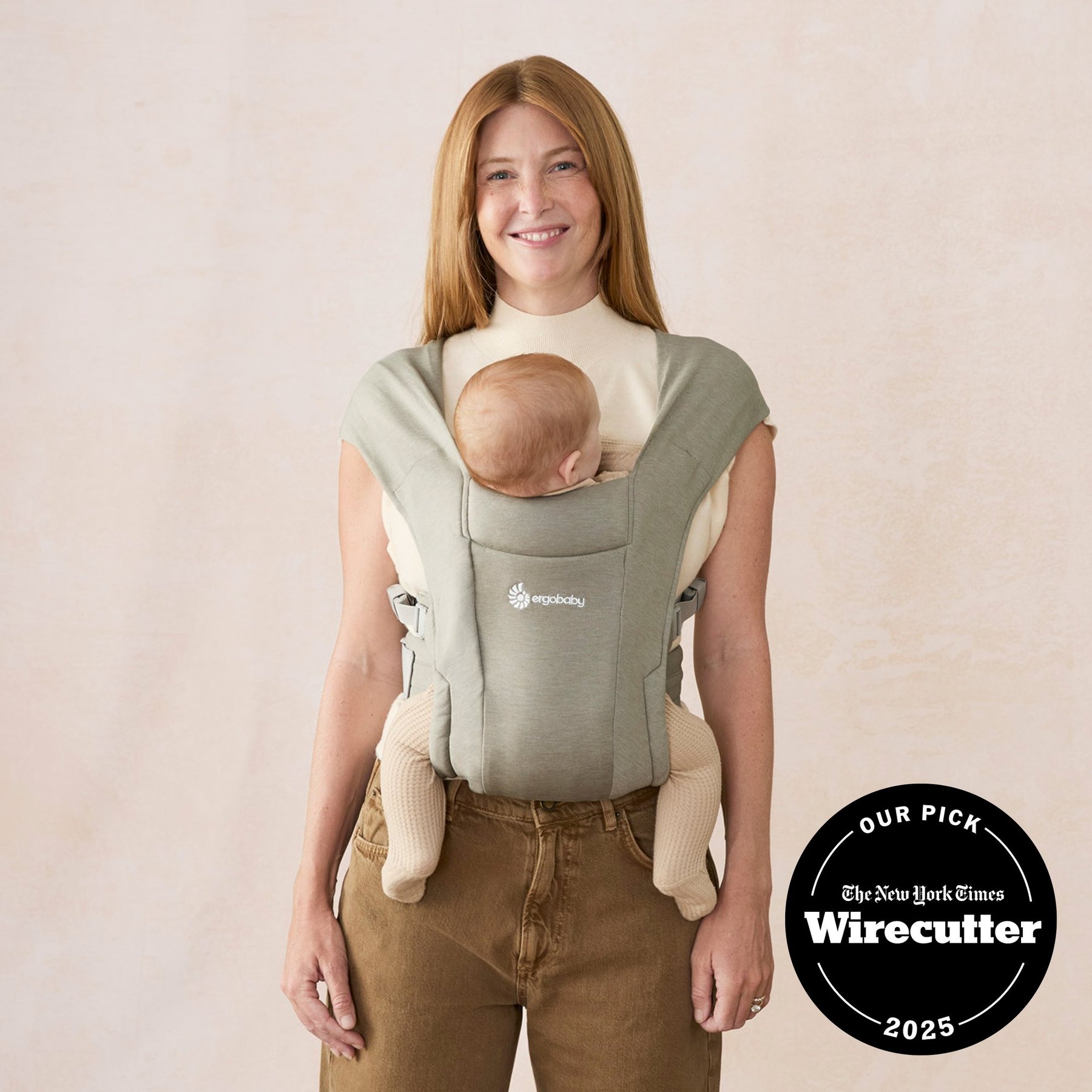 Ergobaby Embrace nosiljka, Soft Olive - Slika 3