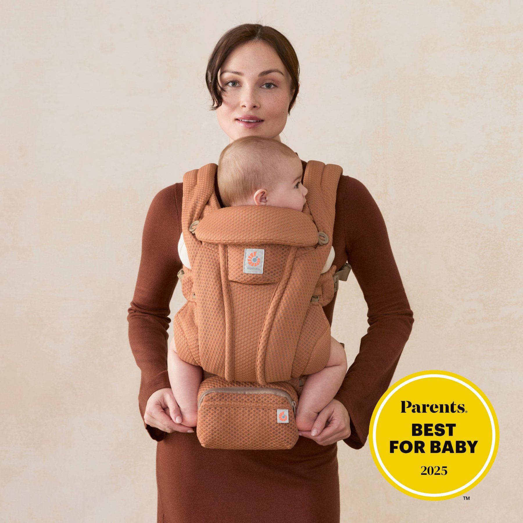 Ergobaby Omni Deluxe Mesh nosiljka - Canyon Clay - Slika 3