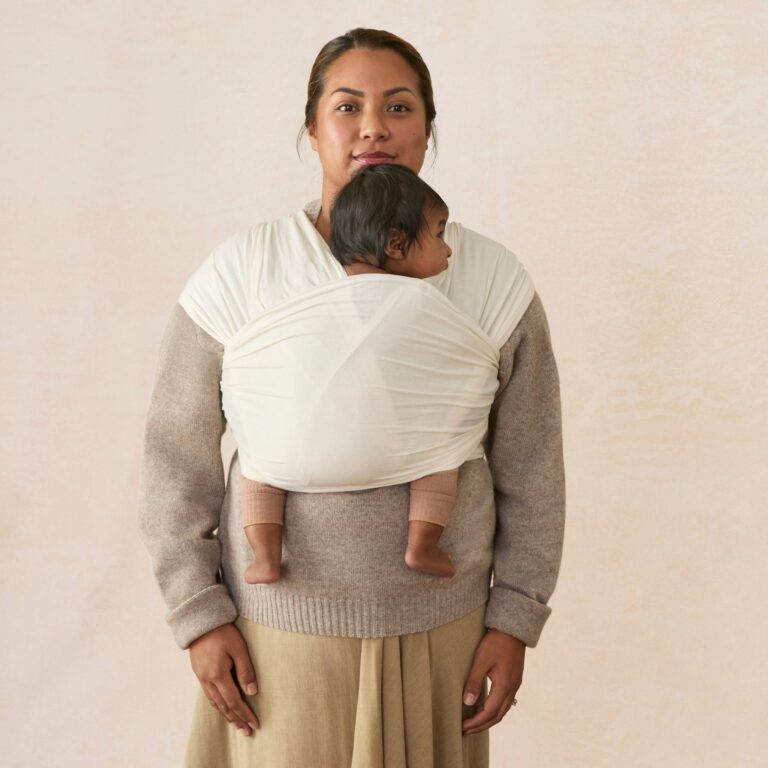 Ergobaby Aura marama Sustainable Knit - Cream