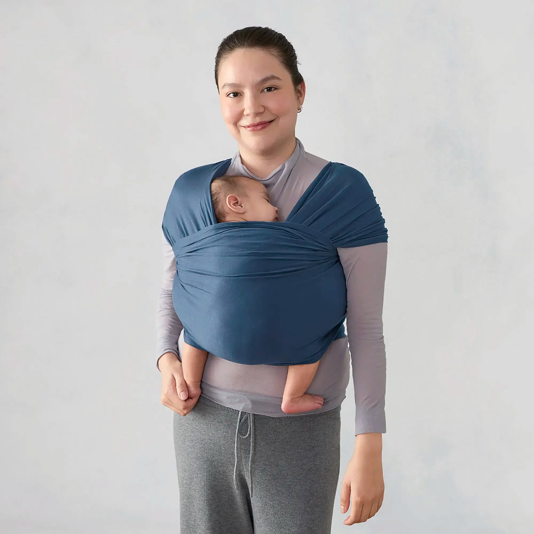 Ergobaby Aura marama Sustainable Knit - Twilight Navy - Slika 2
