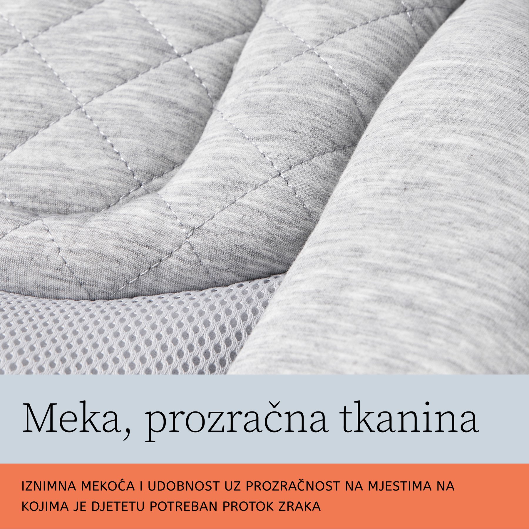 Ergobaby Evolve ležaljka 3u1 – Midnight Blue - Slika 6
